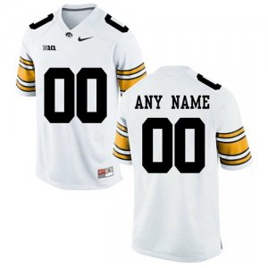 Iowa Hawkeyes Red Mens Customized College Football Jersey