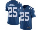 Mens Nike Indianapolis Colts #25 Marlon Mack Limited Royal Blue Rush NFL Jersey