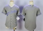 Royals Blank Grey Youth New Cool Base Jersey