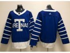 Men Adidas Toronto Maple Leafs Blank Blue Authentic 1918 Arenas Throwback Stitched Custom Jersey