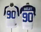 Dallas Cowboys #90 ratliff thankgivings white