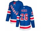 Men Adidas New York Rangers #26 Jimmy Vesey Royal Blue Home Authentic Stitched NHL Jersey