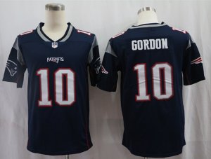Nike Patriots #10 Josh Gordon Navy Vapor Untouchable Limited Jersey