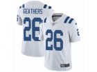 Mens Nike Indianapolis Colts #26 Clayton Geathers Vapor Untouchable Limited White NFL Jersey