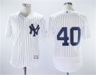 New york Yankees #40 Luis Severino White Flexbase Jersey