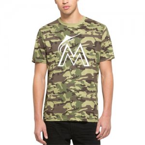 Miami Marlins \'47 Alpha T-Shirt Camo