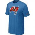 Nike Tampa Bay Buccaneers Sideline Legend Authentic Logo T-Shirt light Blue