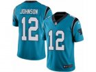 Mens Nike Carolina Panthers #12 Charles Johnson Limited Blue Rush NFL Jersey