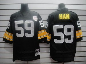 nfl pittsburgh steelers #59 ham black