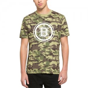 Boston Bruins \'47 Alpha T-Shirt Camo