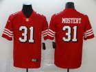 Nike 49ers #31 Raheem Mostert Red Color Rush Vapor Untouchable Limited Jersey