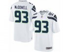 Mens Nike Seattle Seahawks #93 Malik McDowell Limited White NFL Jersey