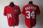MLB Washington Nationals #34 Harper red[cool base]