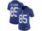 Women Nike New York Giants #85 Rhett Ellison Vapor Untouchable Limited Royal Blue Team Color NFL Jersey