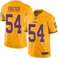 Youth Nike Washington Redskins #54 Mason Foster Limited Gold Rush NFL Jersey