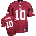 nfl new york giants 10 manning red[qb practice jersey]
