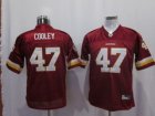 youth washington redskins #47 cooley red