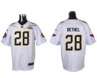 2016 PRO BOWL Nike Arizona Cardinals #28 Bethel white jerseys(Elite)