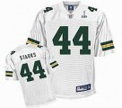 Green Bay Packers #44 James Starks 2011 Super Bowl XLV White