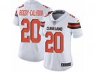 Women Nike Cleveland Browns #20 Briean Boddy-Calhoun Vapor Untouchable Limited White NFL Jersey