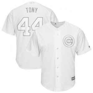Cubs 44 Anthony Rizzo Tony White 2019 Players Weekend Player Jersey