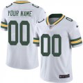 Mens Nike Green Bay Packers Customized White Vapor Untouchable Limited Player NFL Jersey