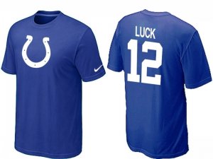 Nike Indianapolis Colts 12 LUCK Name & Number T-Shirt