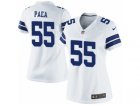 Women's Nike Dallas Cowboys #55 Stephen Paea White NFL Jersey