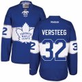 Mens Reebok Toronto Maple Leafs #32 Kris Versteeg Authentic Royal Blue 2017 Centennial Classic NHL Jersey