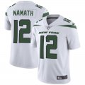 Nike Jets #12 Joe Namath White Youth New 2019 Vapor Untouchable Limited Jersey