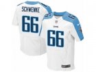 Nike Tennessee Titans #66 Brian Schwenke Elite White NFL Jersey