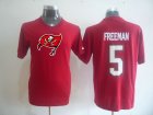 Tampa Bay Buccaneers 5 Josh Freeman Name & Number T-Shirt