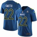 Mens Nike Minnesota Vikings #22 Harrison Smith Limited Blue 2017 Pro Bowl NFL Jersey