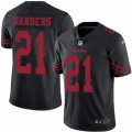 Youth Nike San Francisco 49ers #21 Deion Sanders Limited Black Rush NFL Jersey