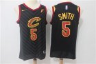 Cavaliers #5 J.R. Smith Black Nike Swingman Jersey