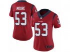 Women Nike Houston Texans #53 Sio Moore Red Alternate Vapor Untouchable Limited Player NFL Jersey