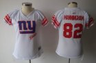 Women New York Giants #82 Manningham white