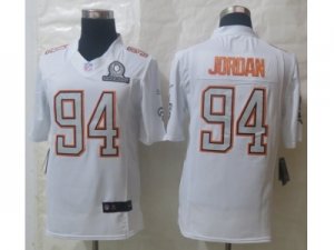 2014 Pro Bowl Nike New Orleans Saints #94 Jordan white Jerseys(Elite)