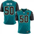 Nike Jacksonville Jaguars #50 Telvin Smith Green Jerseys(Elite)