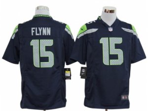 Nike NFL Seattle Seahawks #15 Matt Flynn Blue Game Jerseys