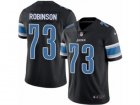 Nike Detroit Lions #73 Greg Robinson Limited Black Rush NFL Jersey