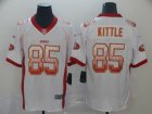 Nike 49ers# 85 George Kittle White Drift Fashion Limited Jersey