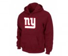 New York Giants Authentic Logo Pullover Hoodie RED
