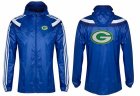 NFL Green Bay Packers dust coat trench coat windbreaker 8