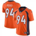 Nike Broncos #94 Domata Peko Orange Vapor Untouchable Limited Jersey