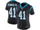 Women Nike Carolina Panthers #41 Captain Munnerlyn Vapor Untouchable Limited Black Team Color NFL Jersey