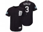 Mens Detroit Tigers #3 Ian Klnsler 2017 Spring Training Flex Base Authentic Collection Stitched Baseball Jersey