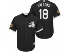 Mens Chicago White Sox #18 Tyler Saladino 2017 Spring Training Flex Base Authentic Collection Stitched Baseball Jersey