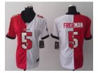 Nike women jerseys tampa bay buccaneers #5 freeman white-red[split]