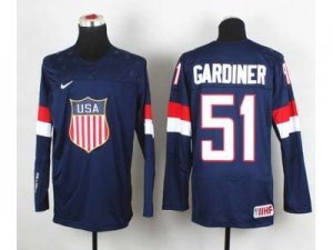 nhl jerseys USA #51 gardiner blue(2014 world championship)